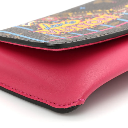 Louis Vuitton Monogram 2020 Christmas Animation Roller Coaster Woody Glasses Case Pivoine 8 of 9