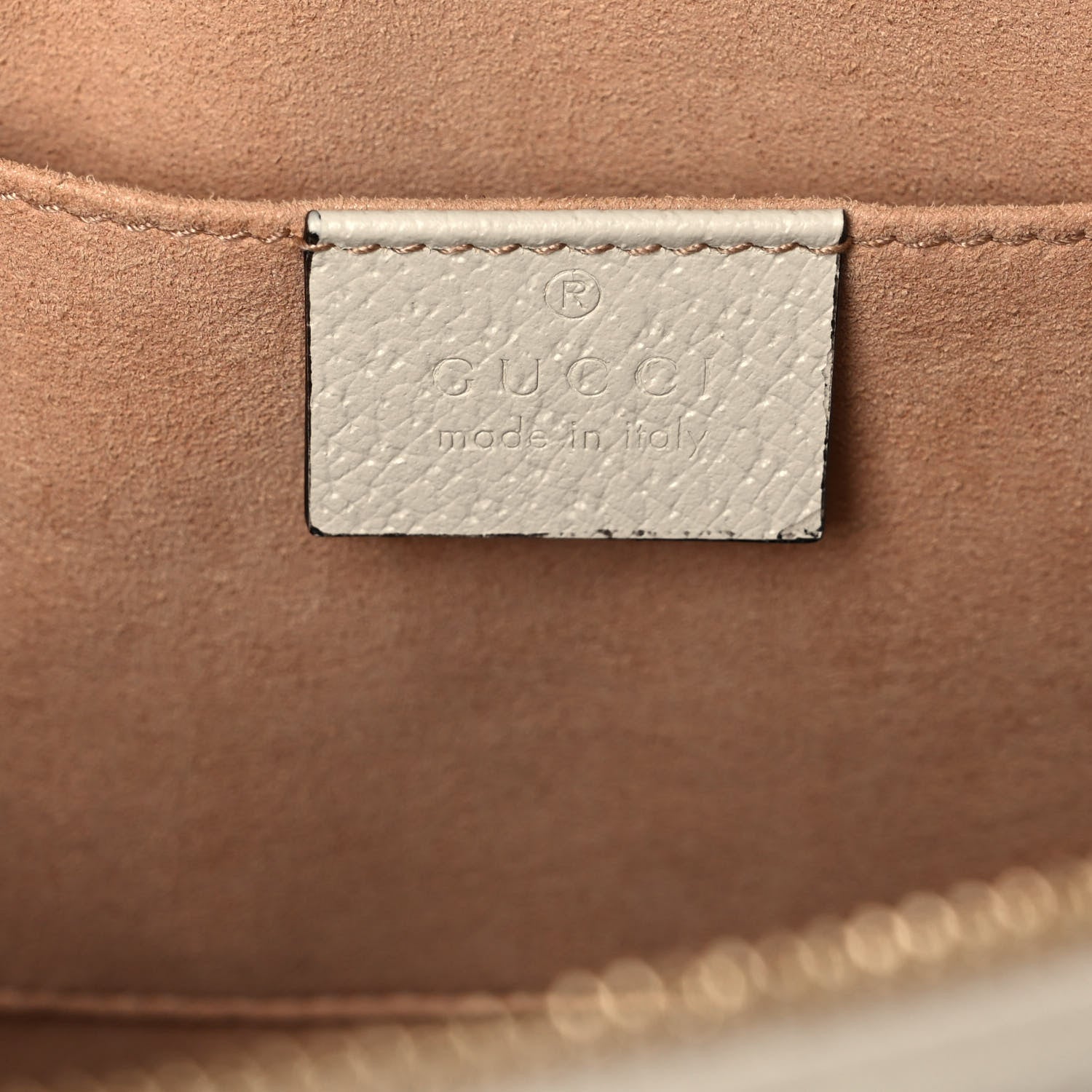 Gucci GG Supreme Monogram Textured Dollar Calfskin Web Small Ophidia Tote Bag Beige Ebony Mystic White 6 of 11