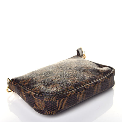 Louis Vuitton Damier Ebene Mini Pochette Accessories 3 of 8