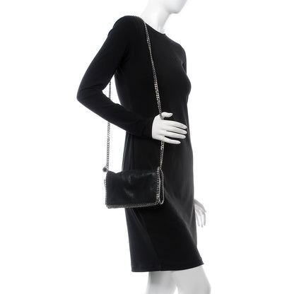 Stella McCartney Shaggy Deer Falabella Crossbody Bag Black 2 of 8