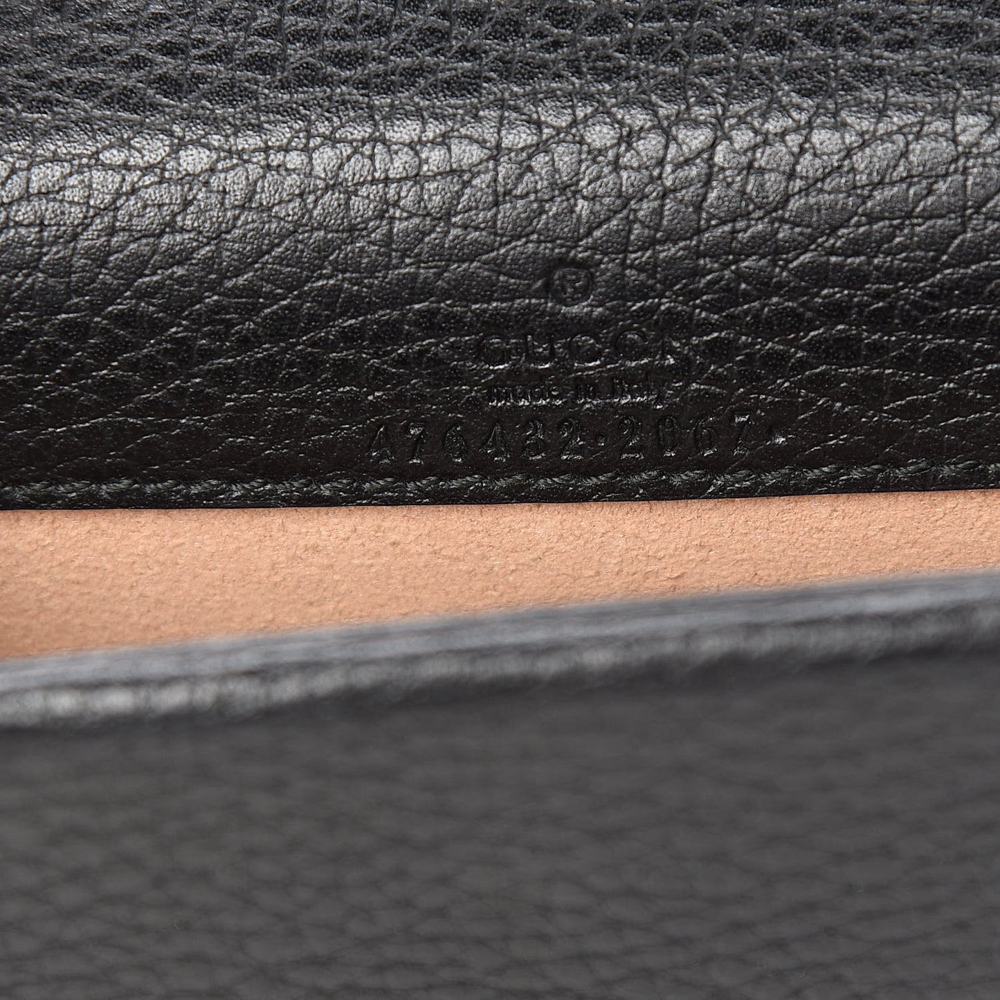 Calfskin Super Mini Dionysus Shoulder Bag Black