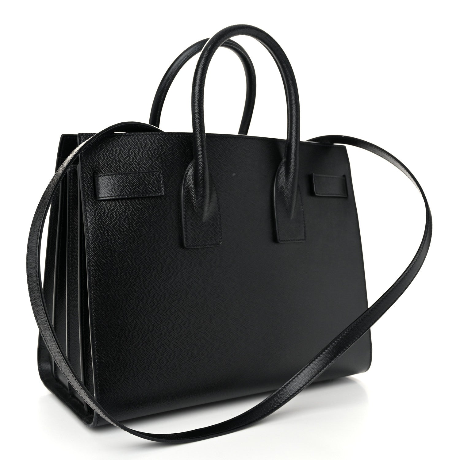 Saint Laurent Grain De Poudre Small Sac De Jour Black 3 of 9