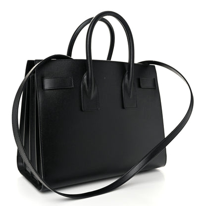 Saint Laurent Grain De Poudre Small Sac De Jour Black 3 of 9
