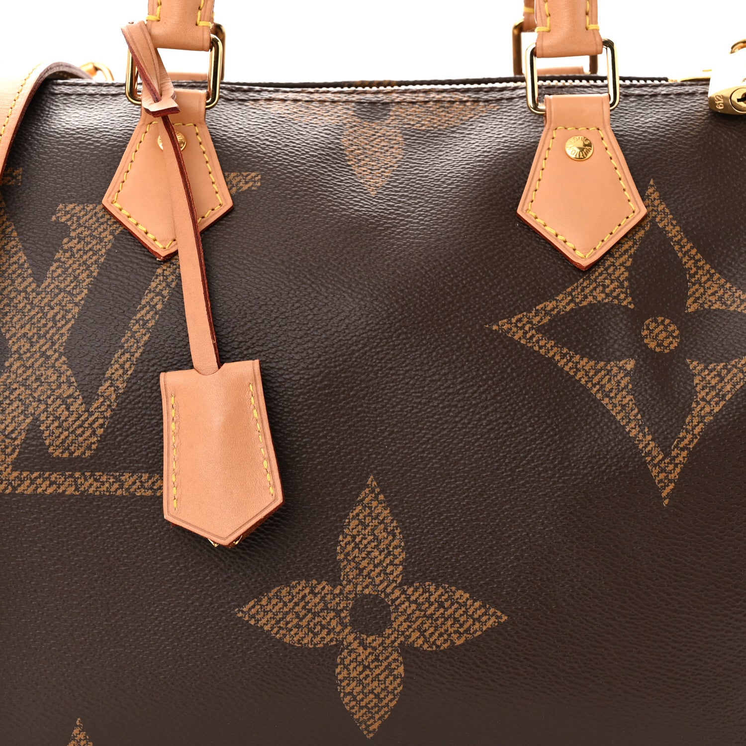 Louis Vuitton Reverse Monogram Giant Speedy Bandouliere 30 9 of 16