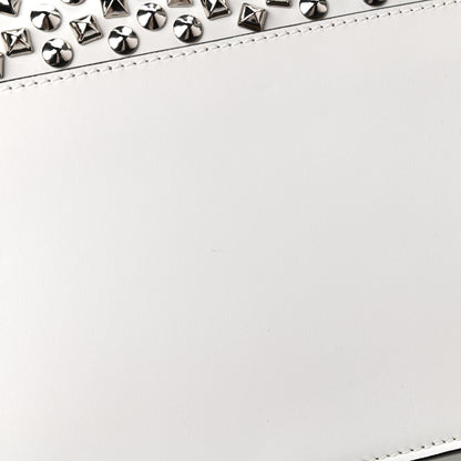 Proenza Schouler Calfskin Lambskin Studded Small Lunch Bag White 11 of 12