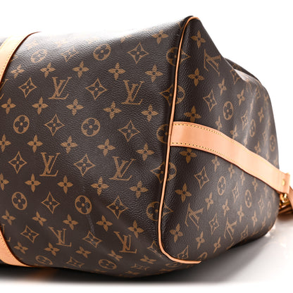 Louis Vuitton Monogram Keepall Bandouliere 55 9 of 9