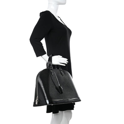 Louis Vuitton Electric Epi Alma GM Black 2 of 10