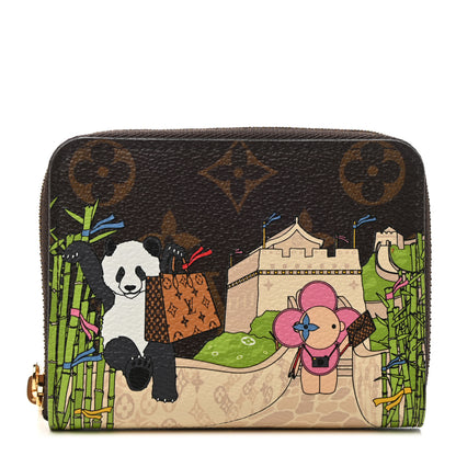 Louis Vuitton Monogram 2021 Christmas China Animation Zippy Coin Purse Myosotis Blue 1 of 6