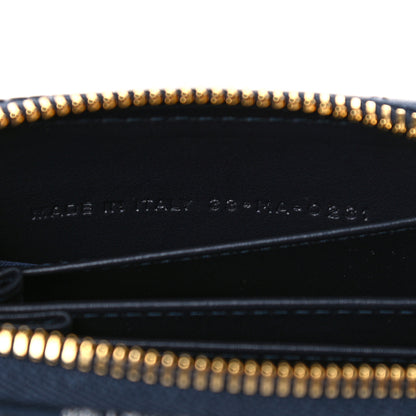 Christian Dior Technical Fabric Embroidered Toile De Jouy DiorTravel Detachable Card Holder Blue 7 of 12