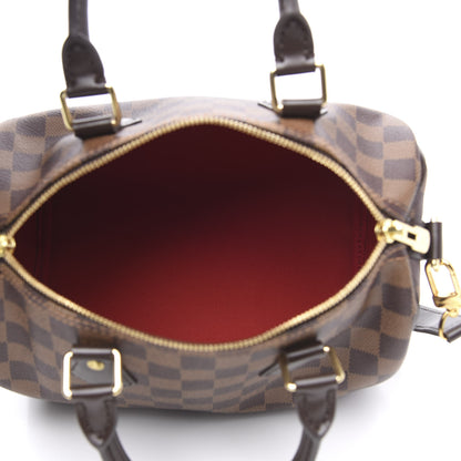 Louis Vuitton Damier Ebene Speedy Bandouliere 25 5 of 10