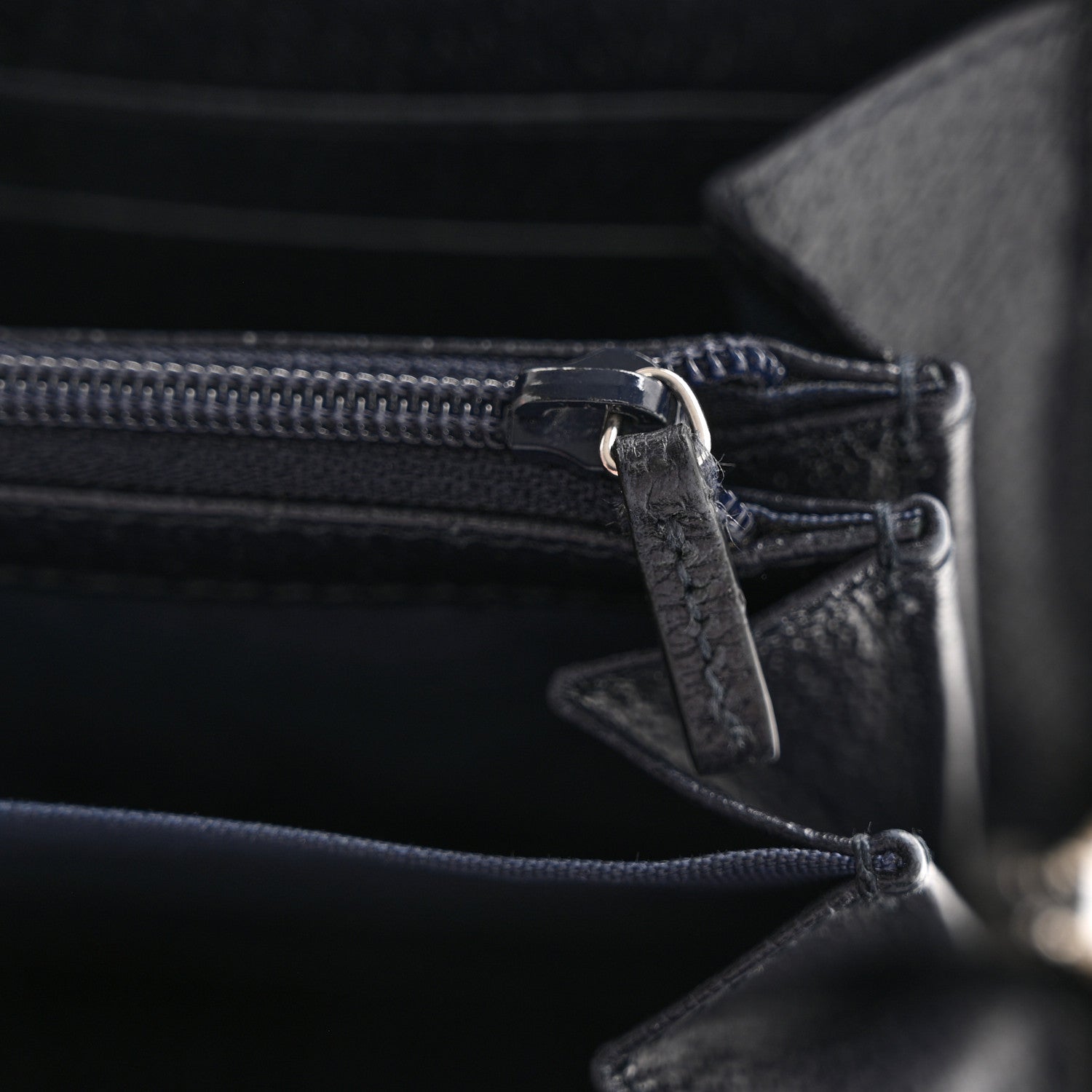 Gucci GG Supreme Monogram Textured Dollar Calfskin Web Ophidia Zip Around Wallet Beige Blue 8 of 9
