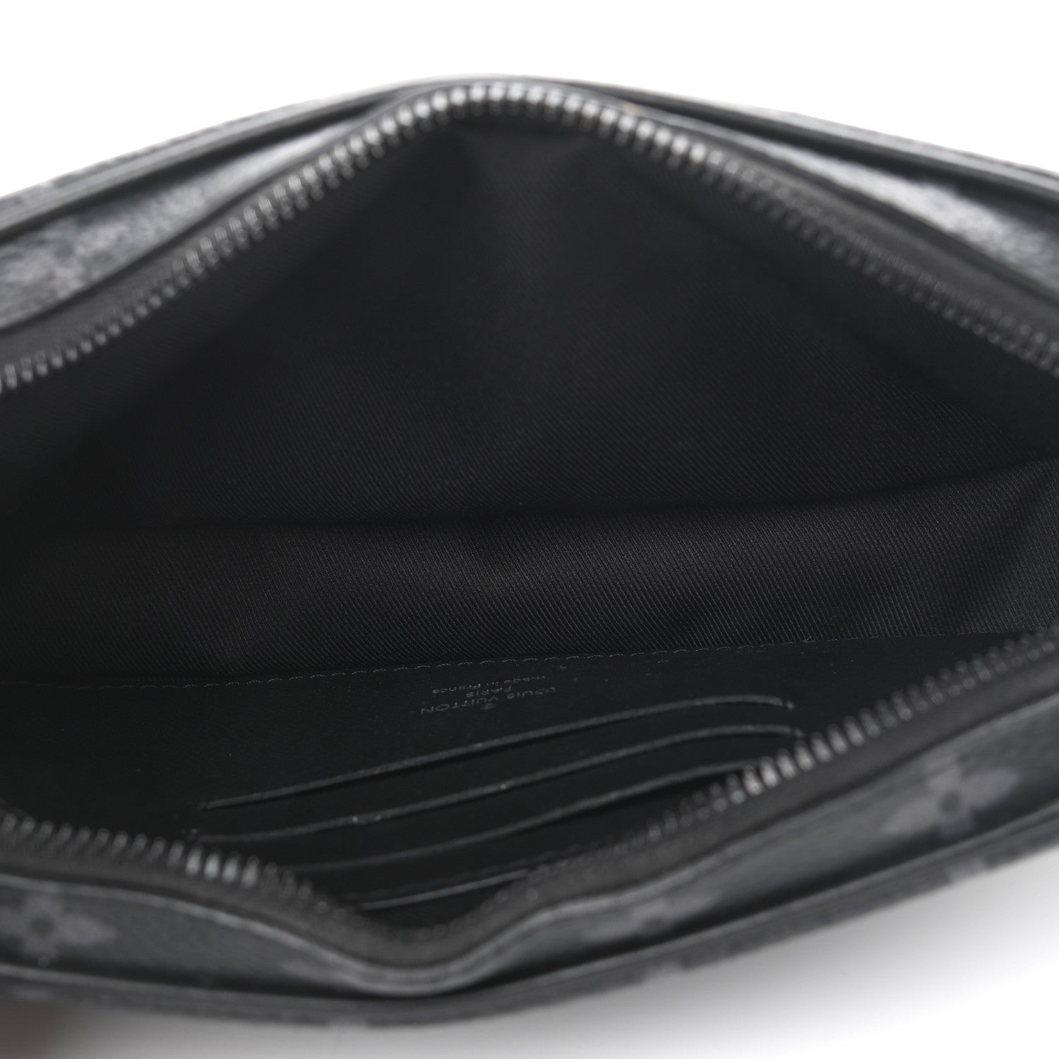 Louis Vuitton Monogram Eclipse Pochette Volga 5 of 11