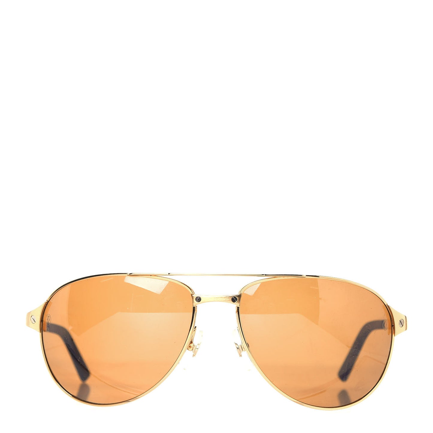 Santos Dumont Aviator Sunglasses A08A90F Gold
