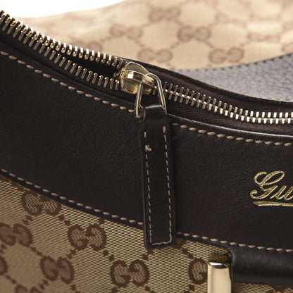 Gucci Monogram Large D Ring Hobo Dark Brown 17 of 17