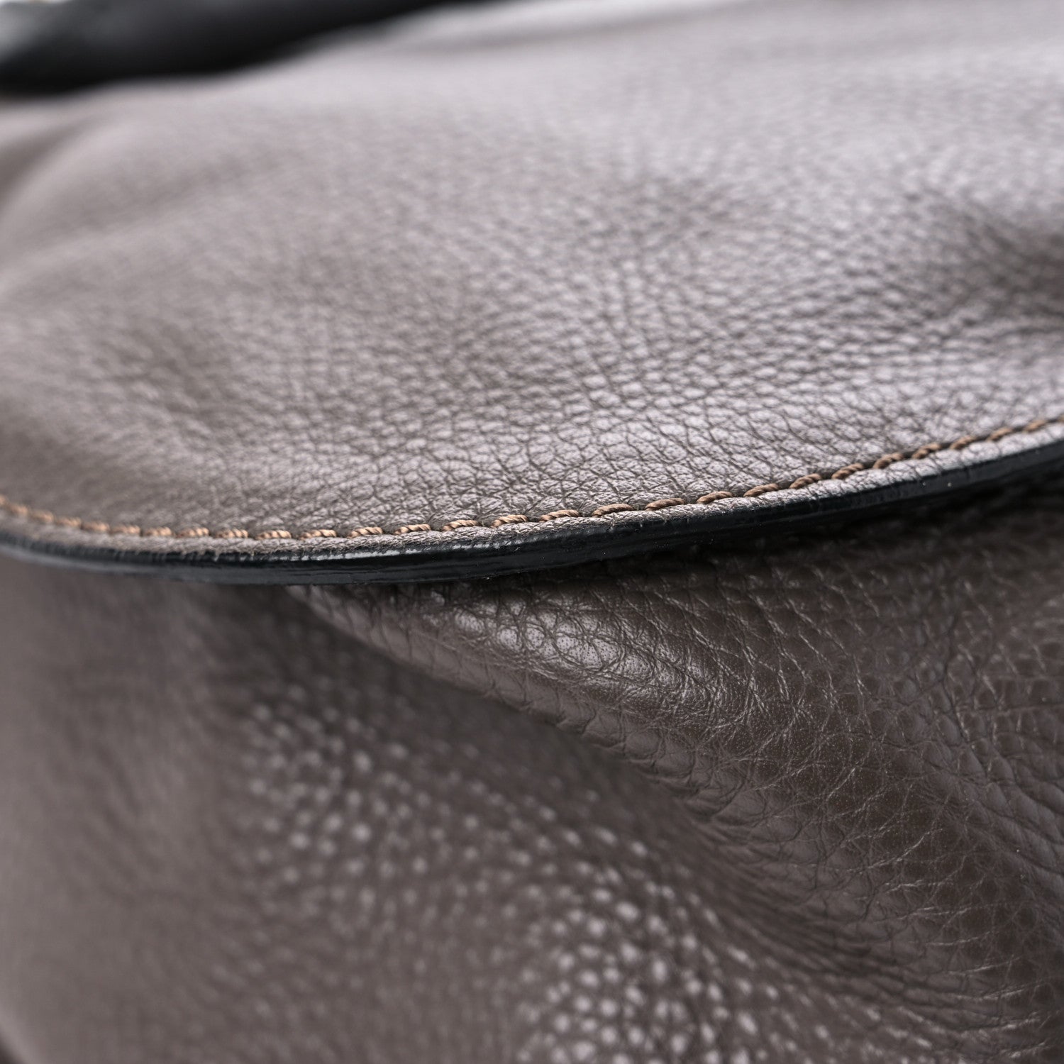 Chloe Calfskin Large Marcie Satchel Truffle 9 of 30