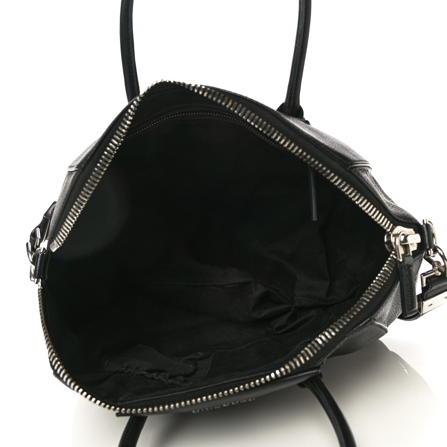 Sugar Goatskin Medium Antigona Black