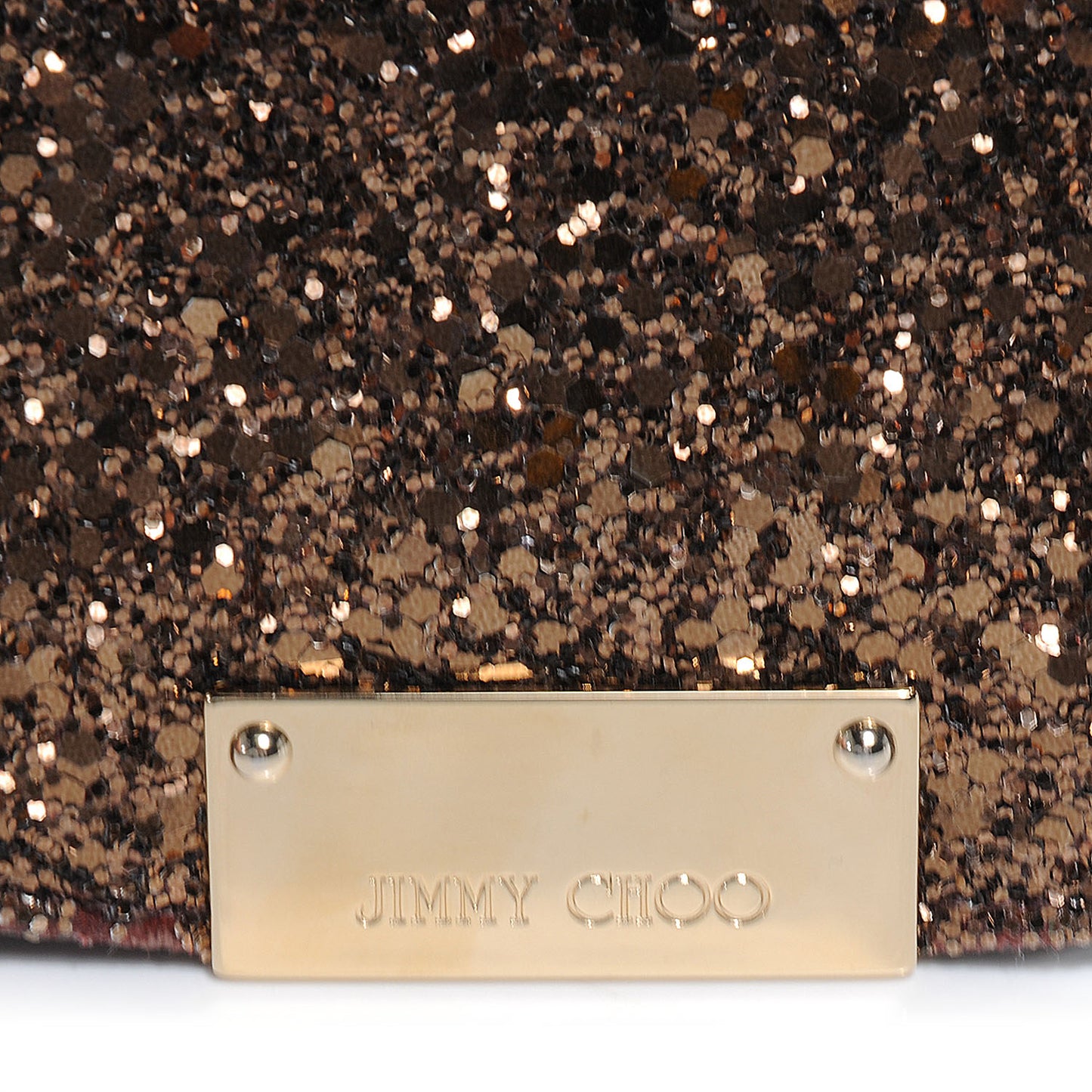 Glitter Riane Clutch Copper