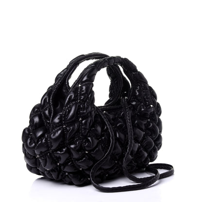 Valentino Garavani Nappa Small Spikeme Hobo Bag Black 4 of 10