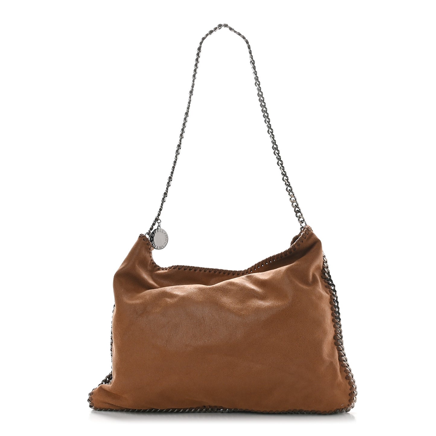 Shaggy Deer Small Falabella Tote Brandy