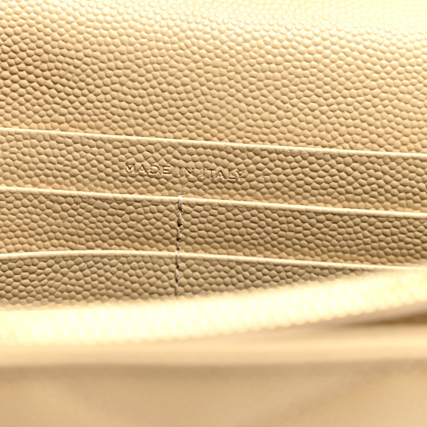 Grain De Poudre Matelasse Chevron Monogram Chain Wallet Nude Powder Nude Powder