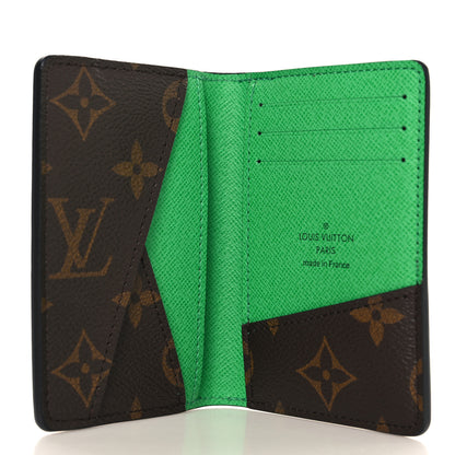 Louis Vuitton Monogram Macassar Pocket Organizer NM Borneo Green 5 of 7