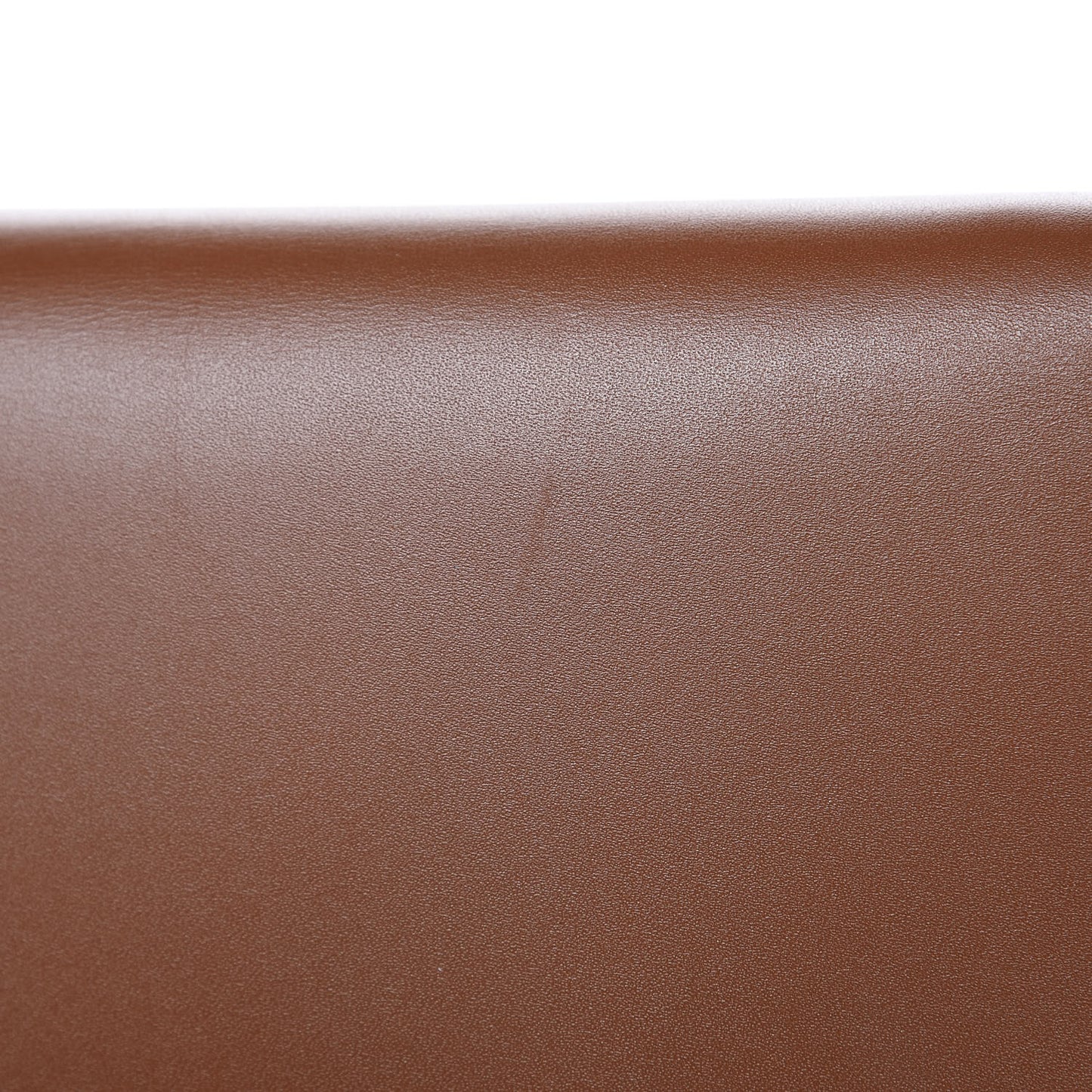 Smooth Calfskin Classic Monogram Kate Tassel Chain Wallet Brown