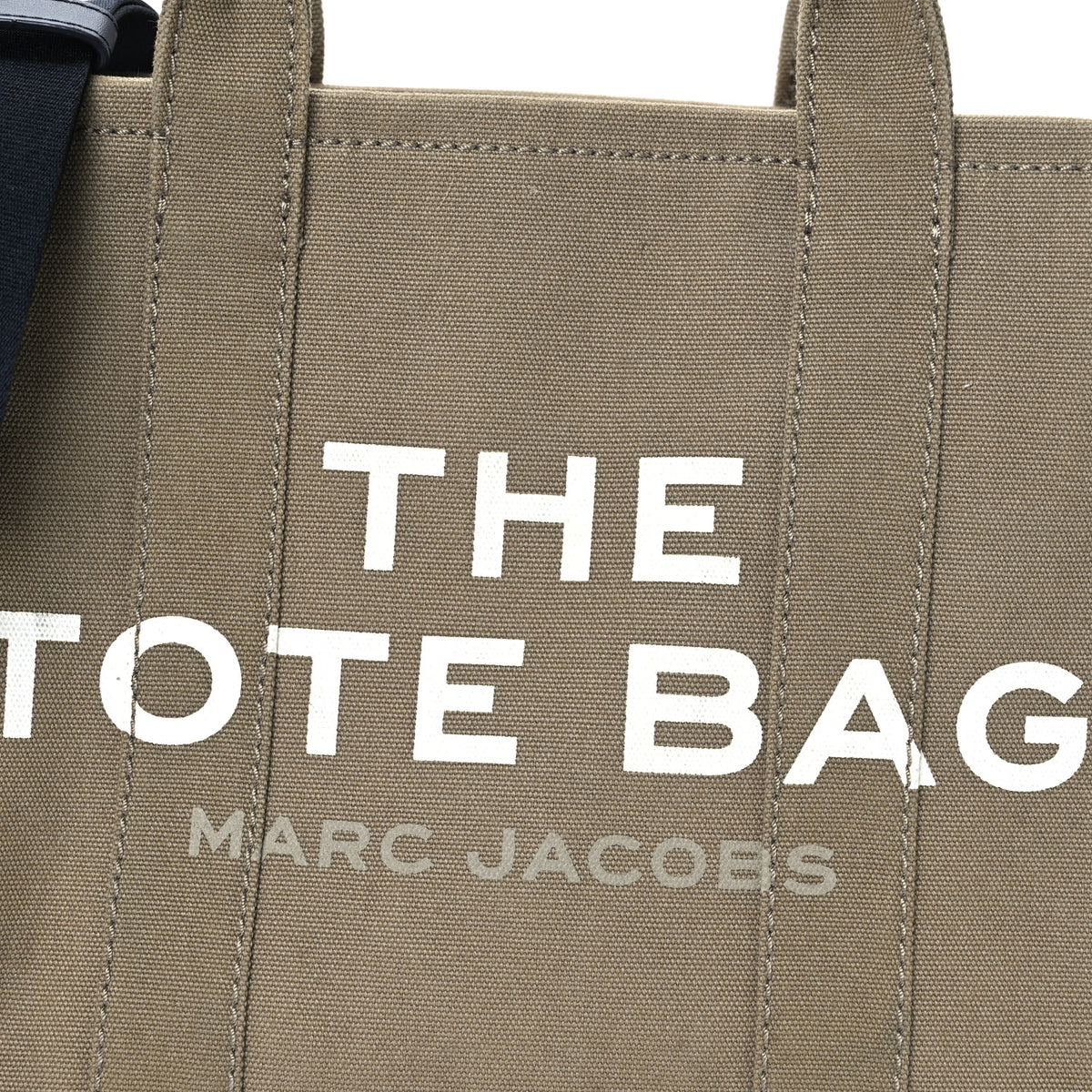 Cotton Canvas Medium The Traveler Tote Bag  Slate Green
