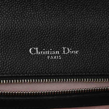 Christian Dior Grained Calfskin Small Diorama Flap Bag Black 6 of 9
