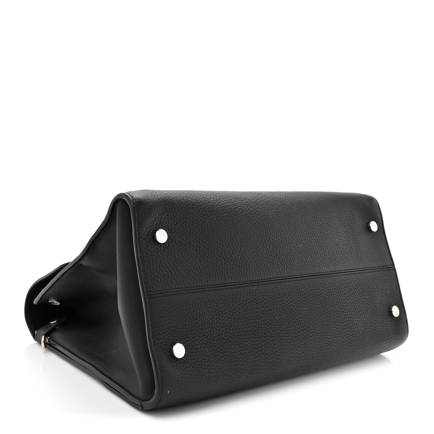 Christian Dior Grained Calfskin Large Diorever Flap Black 4 of 18