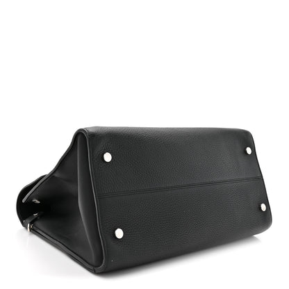 Christian Dior Grained Calfskin Large Diorever Flap Black 4 of 18