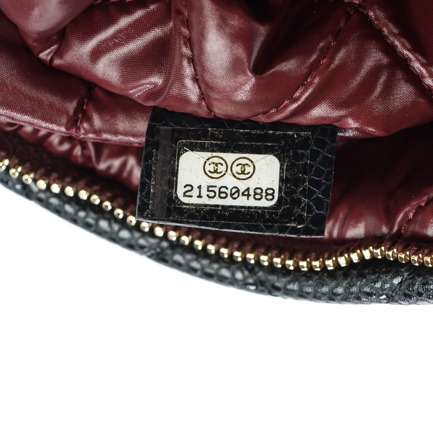 Chanel Caviar Quilted CC Beauty Clutch Black 8 of 8