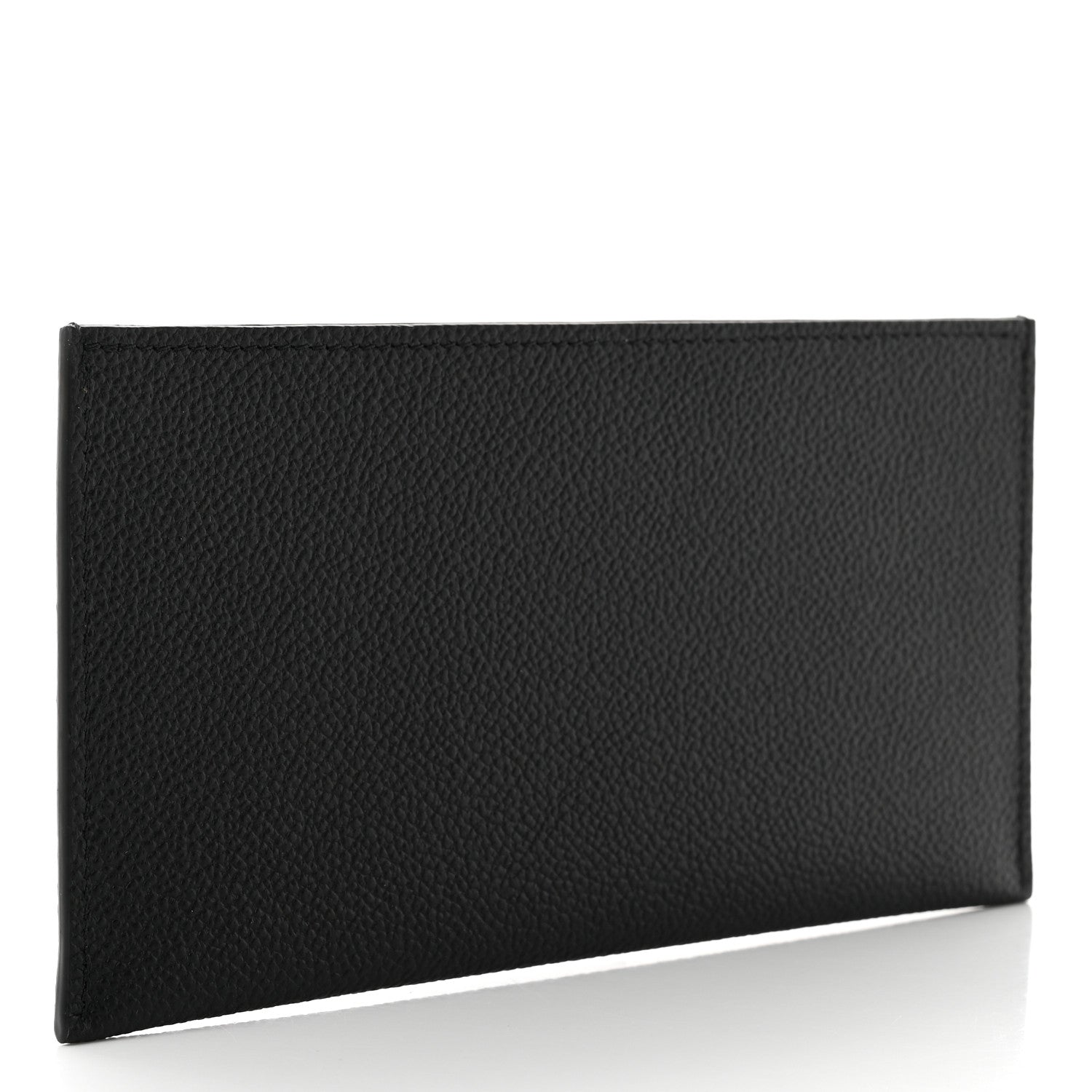 Louis Vuitton Calfskin Felicie Chain Wallet Card Holder Insert Black 3 of 6