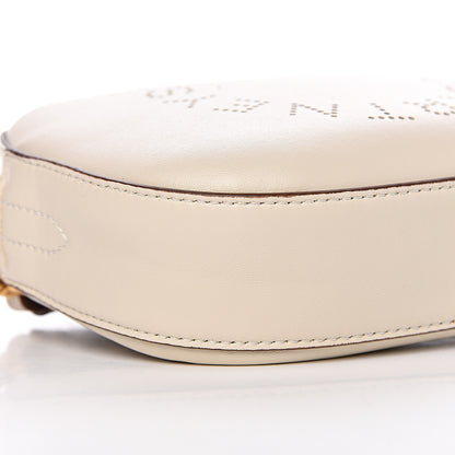 Stella McCartney Eco Alter Nappa Perforated Logo Convertible Belt Bag White 7 of 9