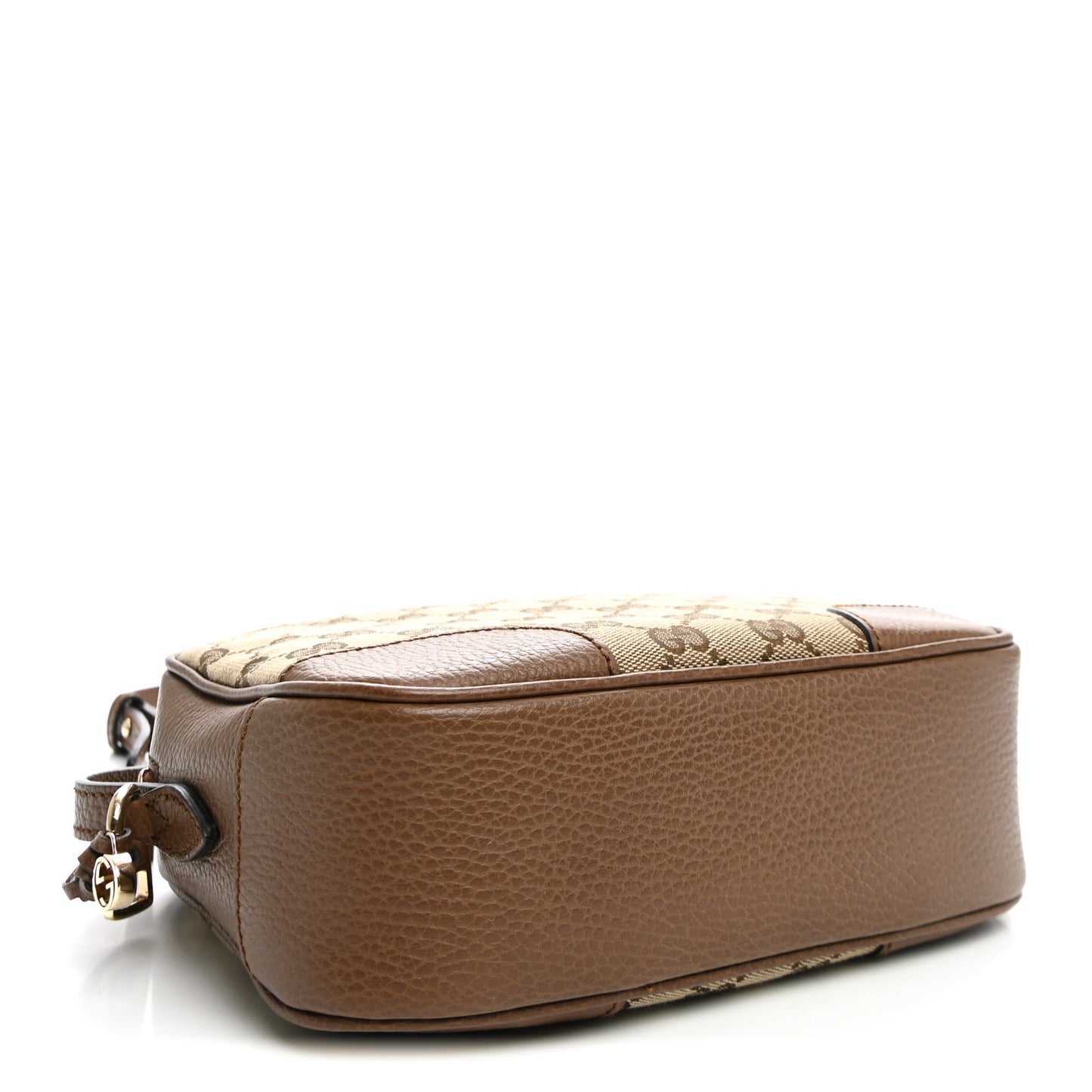 Monogram Mini Bree Messenger Bag Beige Tabacco