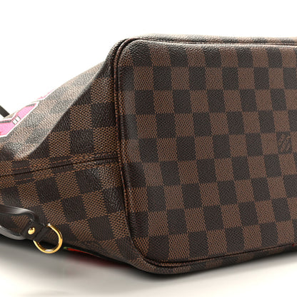 Louis Vuitton Damier Ebene Travel Stickers Neo Neverfull MM 8 of 10