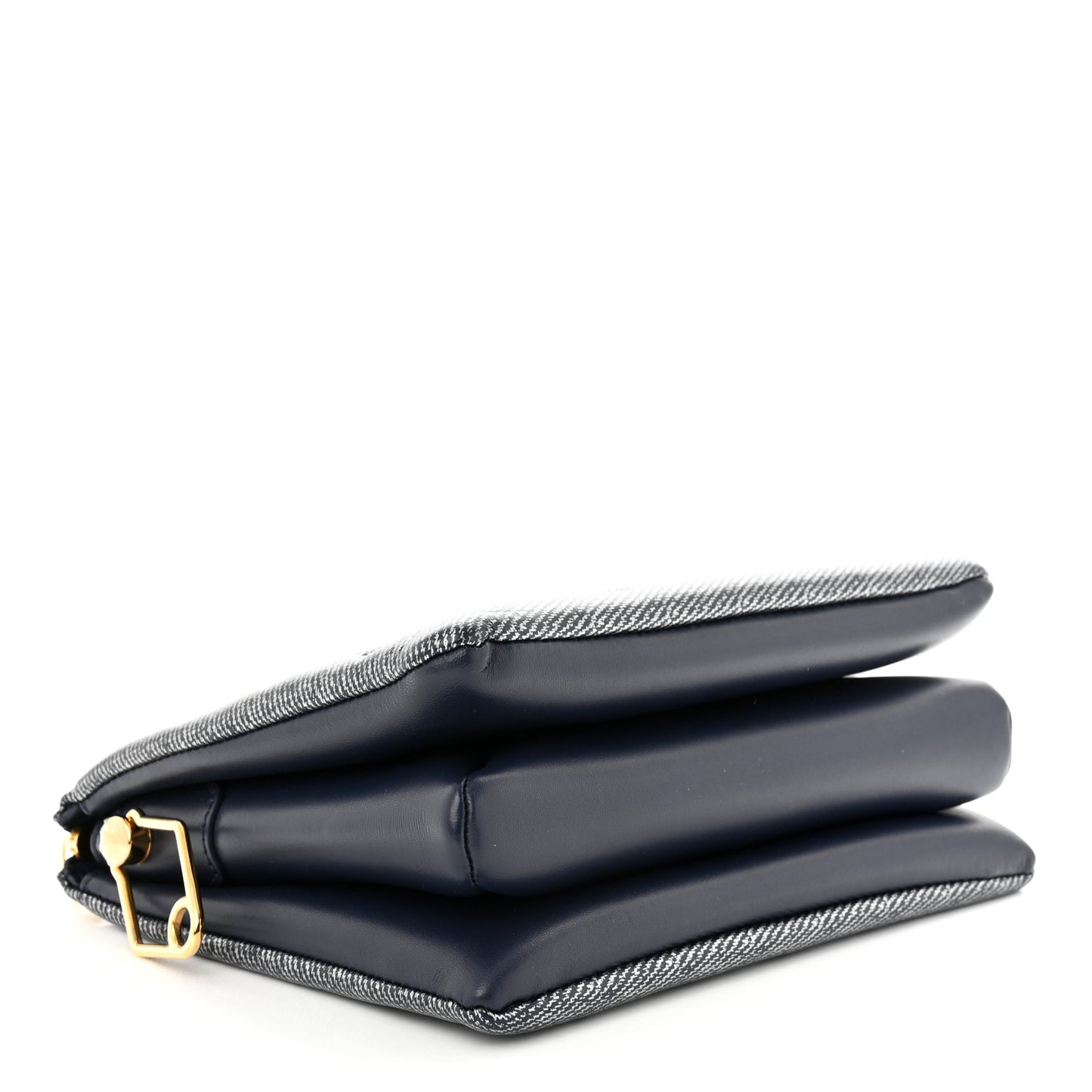 Lambskin Printed Monoglam Coussin PM Blue