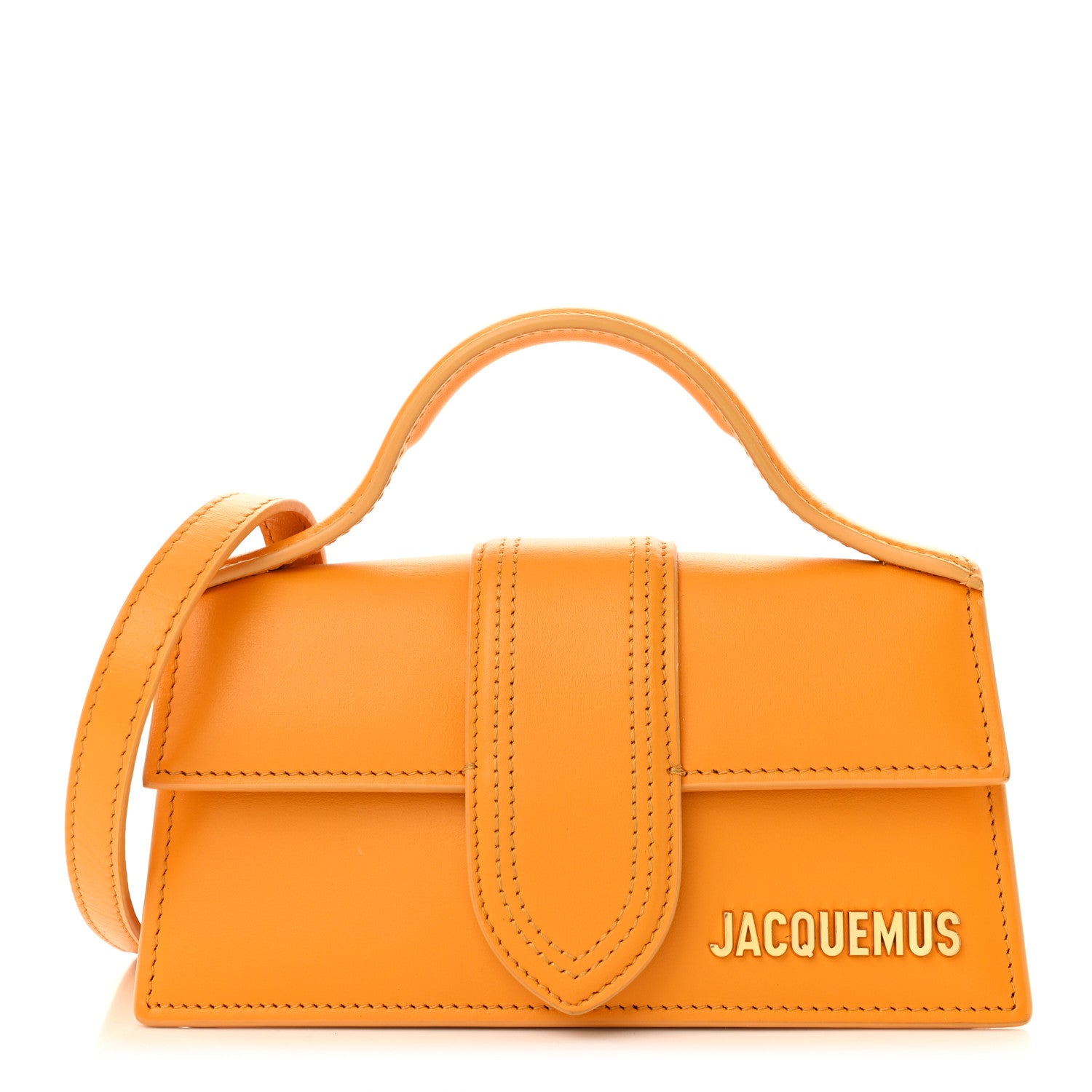 Jacquemus Smooth Calfskin Le Bambino Dark Yellow 1 of 10