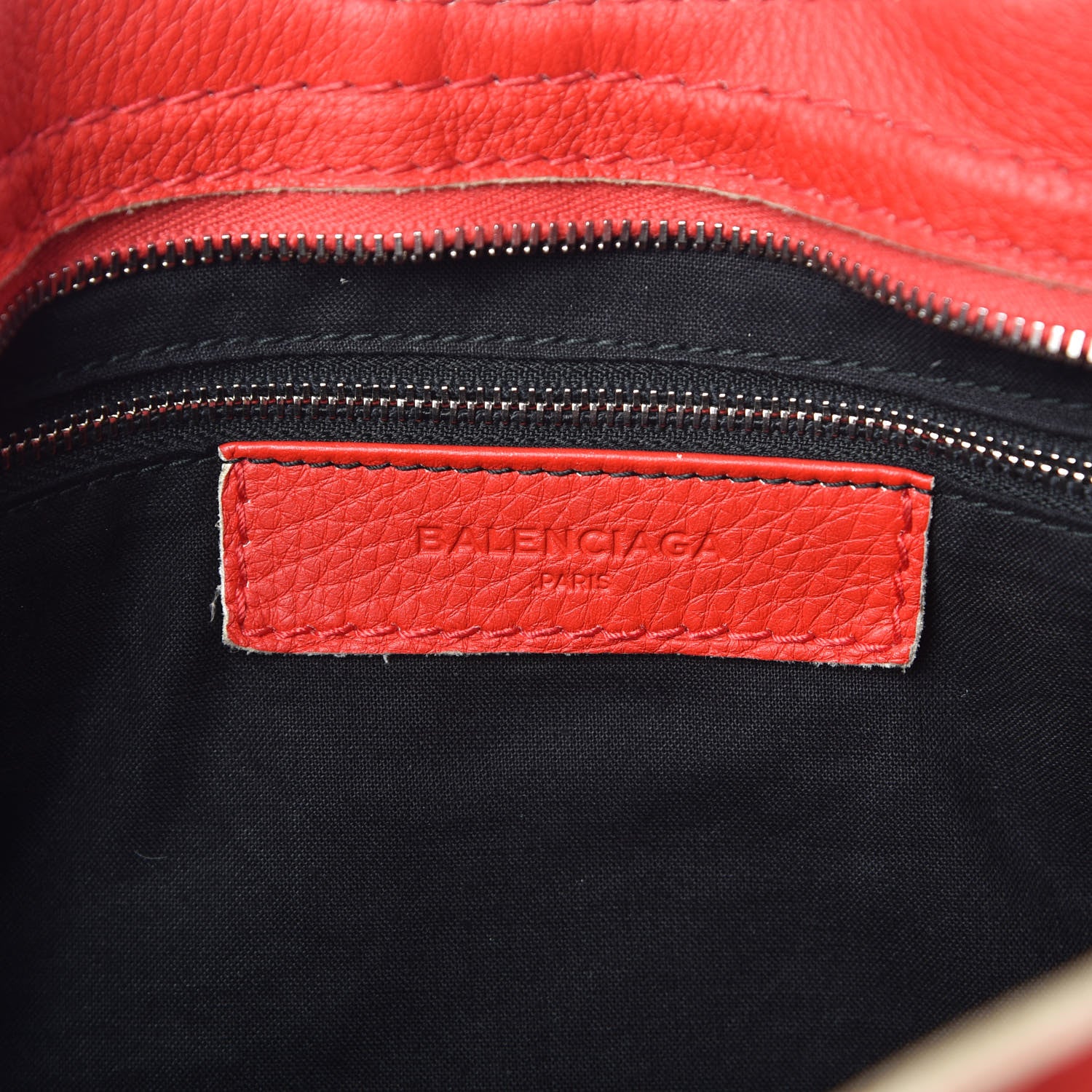 Balenciaga Supple Grained Calfskin Classic Silver Hardware Highlight City Rouge Fraise 7 of 16