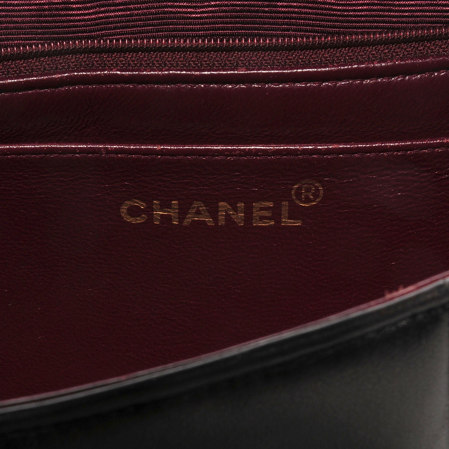 Chanel Lambskin Vertical Quilt Jumbo Single Flap Black 7 of 10