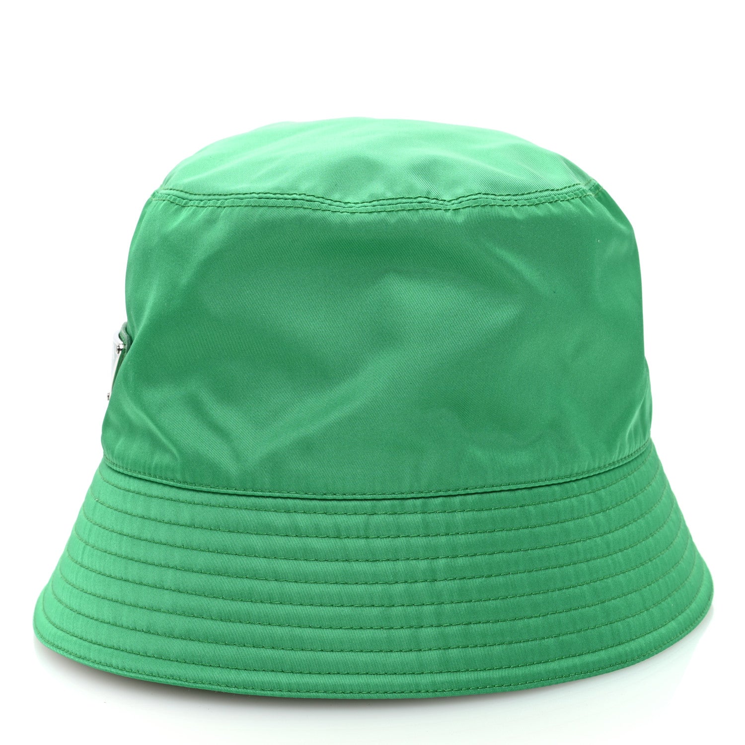 Prada Re-Nylon Triangle Womens Bucket Hat M Menta 5 of 8