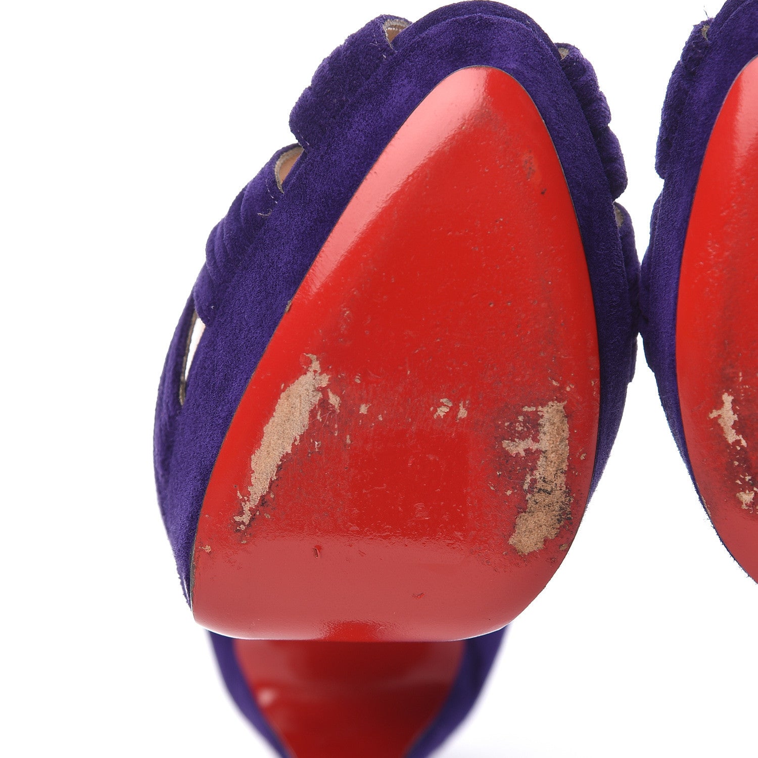 Christian Louboutin Suede Aborina 150 Pumps 40 Violette 11 of 16