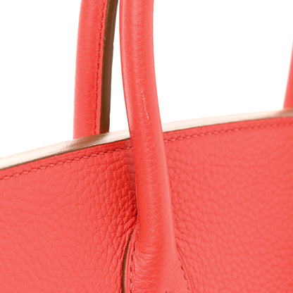Hermes Taurillon Clemence Birkin 30 Rose Jaipur 12 of 13