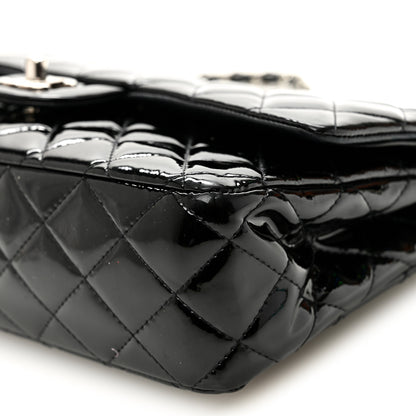Chanel Patent Quilted Medium Double Flap Black 10 of 10