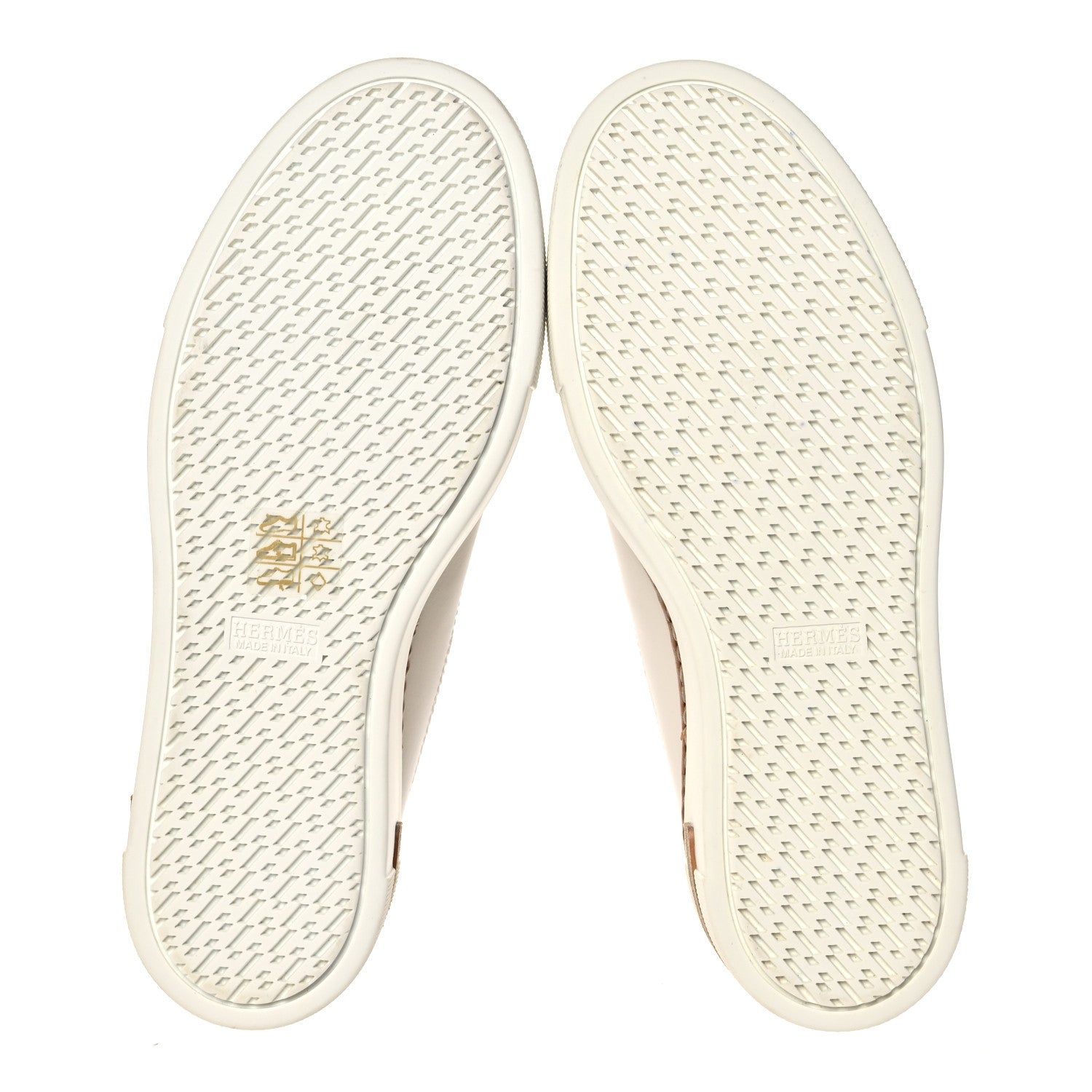 Hermes Calfskin Polo Sneakers 36.5 White 5 of 9