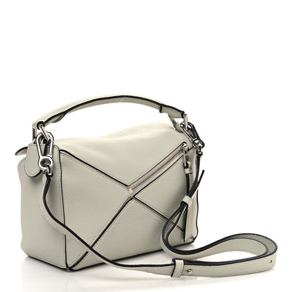 Loewe Grained Calfskin Small Puzzle Bag Light Celadon 3 of 9