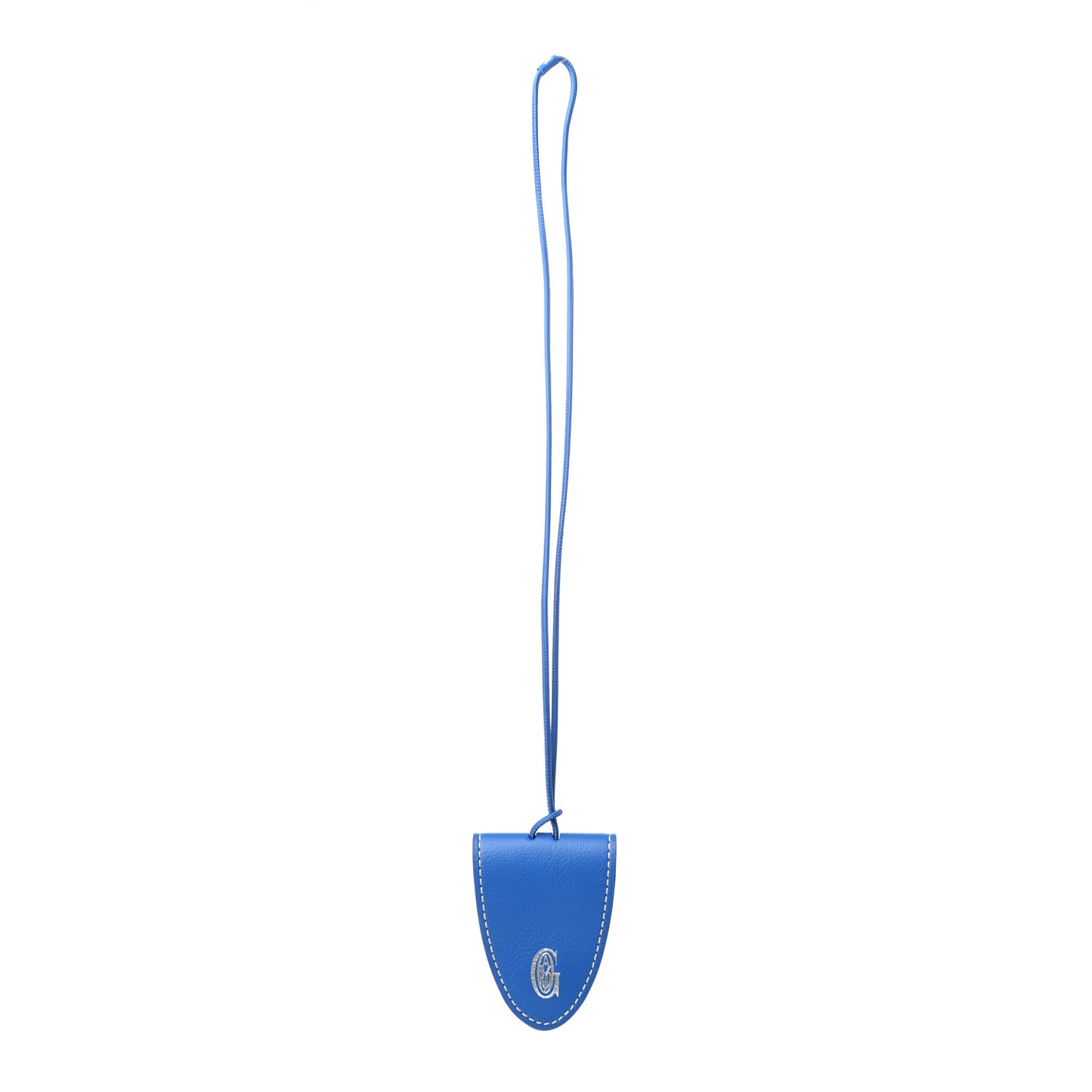 Calfskin Bag Clip Blue