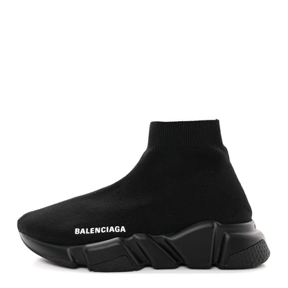 Balenciaga Technical 3D Recycled Knit Womens Speed 2.0 Sneakers 36 Monocolor Black 1 of 13