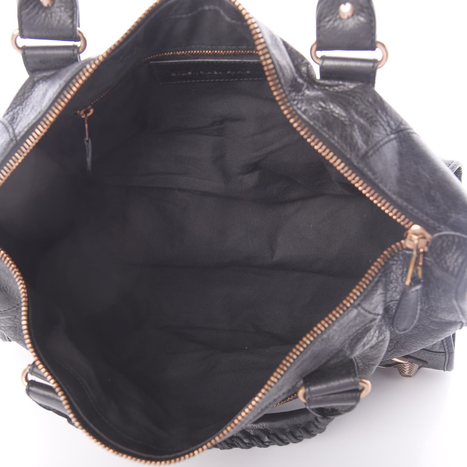 Balenciaga Agneau Giant 21 Rose Gold Hardware Work Black 5 of 9