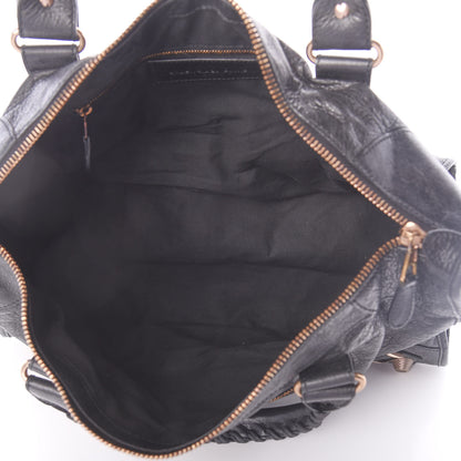 Balenciaga Agneau Giant 21 Rose Gold Hardware Work Black 5 of 9