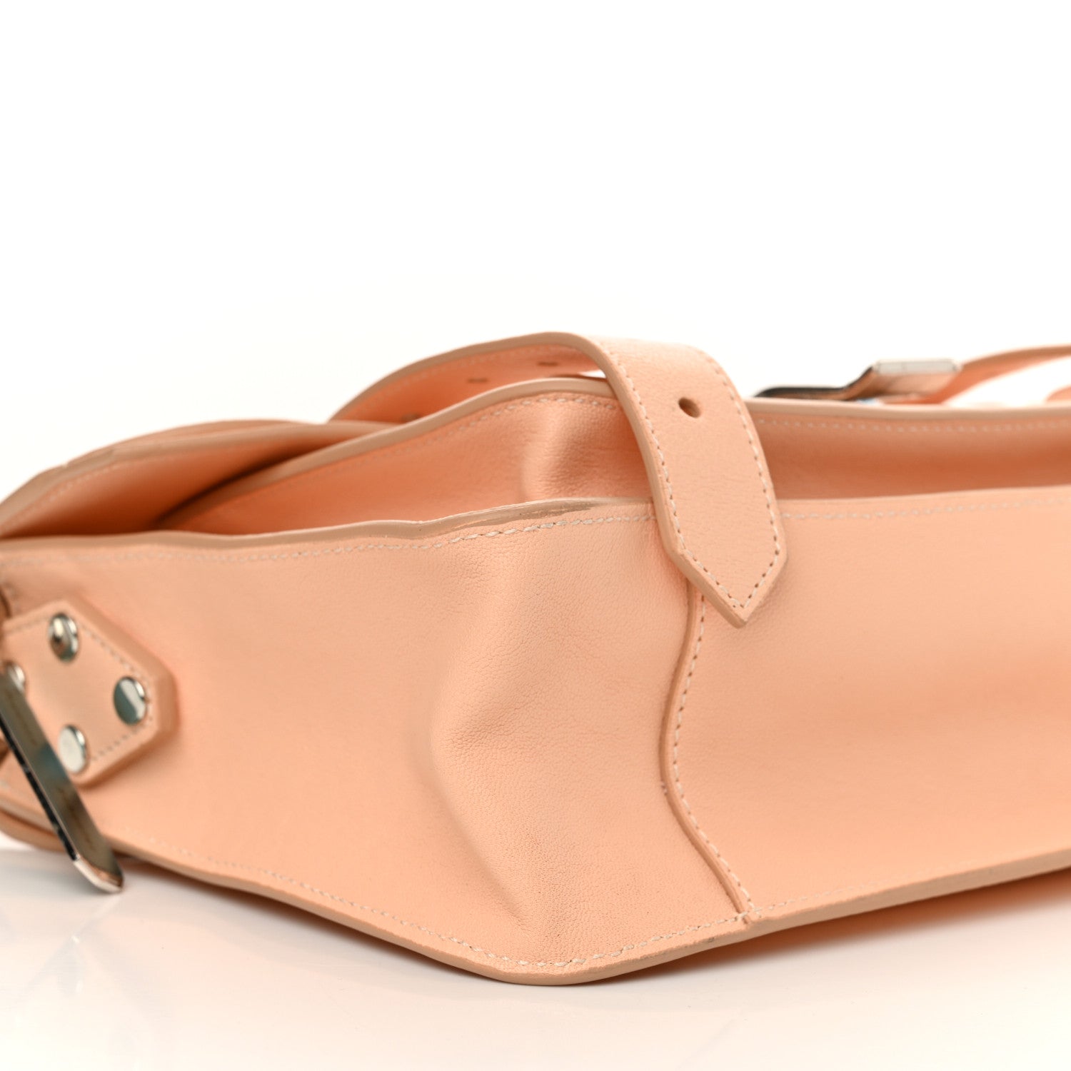Proenza Schouler Lambskin Tiny PS1 Satchel Peach 9 of 12